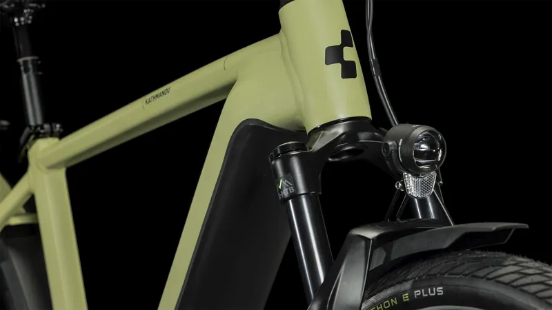 Cube Kathmandu Hybrid SLX 750 Trekking eBike in Green/Olive-5